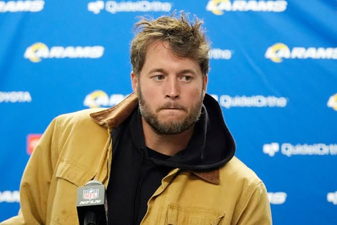 Rams suspended Matthew Stafford today NFL report..