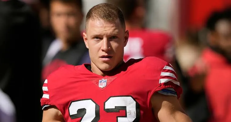 49ers suspended Christian McCaffrey today.”NFL report