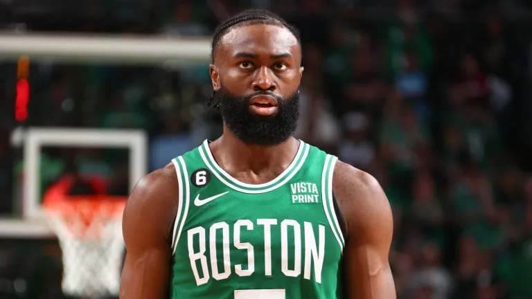 Celtics’ Jaylen Brown out following Benched