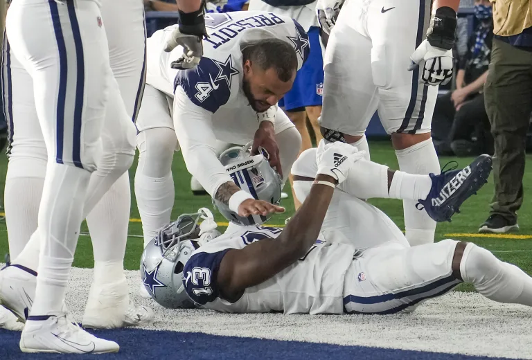 Cowboys Running Back Tony Pollard Got Injured During…