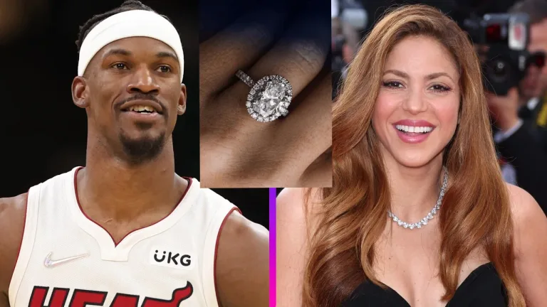 “Congratulation!” Jimmy Butler proposed to Kaitlin Nowak today.