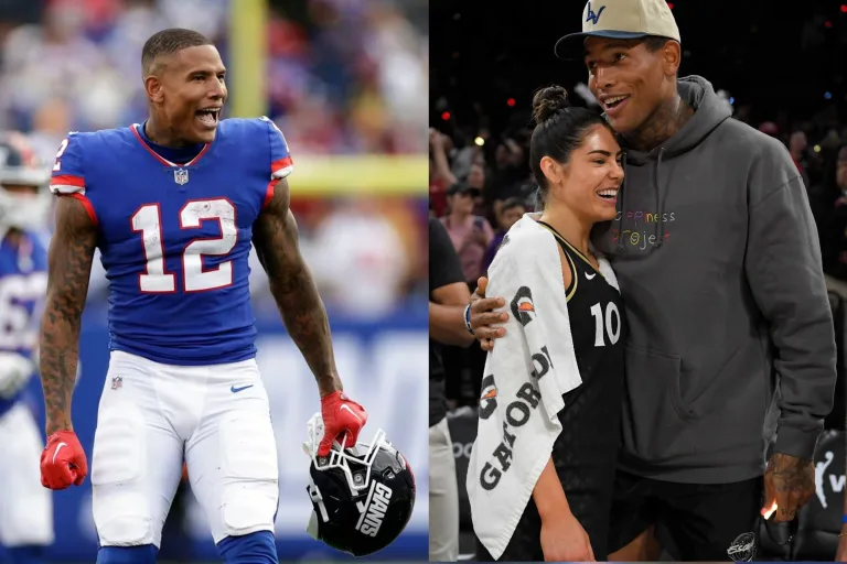 NFL: Happy Anniversary to Giants TE Darren Waller Second Wife ….