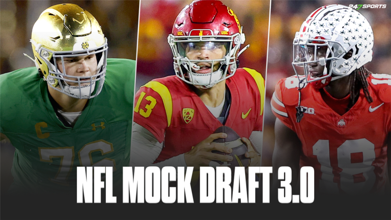 2024 NFL Mock Draft 3.0: Movement after trades, free agency; J.J. McCarthy in top 15…….