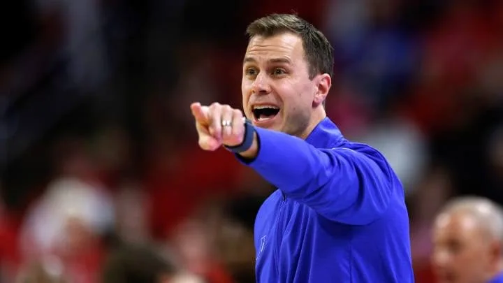 the head coach for the Duke Blue Devils Jonathan James Scheyer receive a wide suspension today…