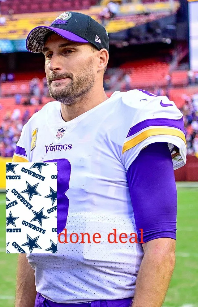 Kirk Cousins finally agreed $200.8 million dollars to join Dallas cowboys today