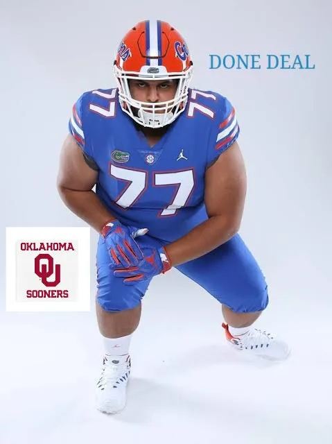 Florida Gators key player Michael Tarquin sign contract with Oklahoma sooners today