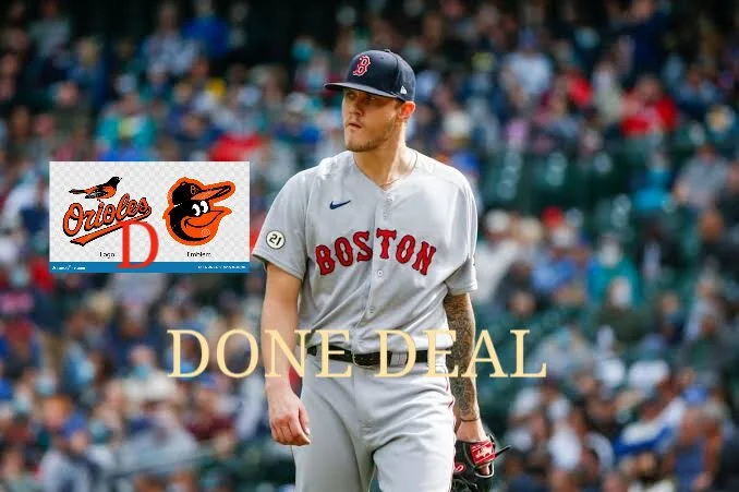 The Baltimore Orioles and Boston Red Sox finally agreed with deal today