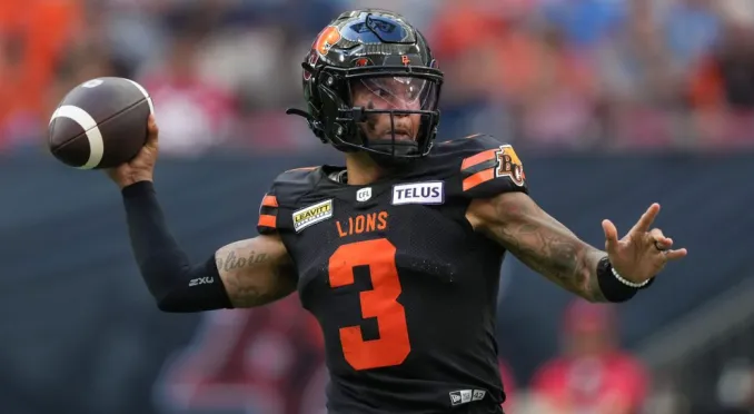Vernon Adams Jr announced never to return to BC Lion