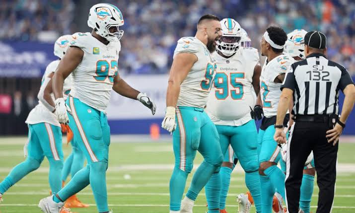 Dolphins’ Defense Takes a Hit: Zach Sieler Out for Monday Night Clash Against Rams.