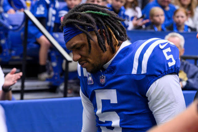 Anthony Richardson, a quarterback for the Indianapolis Colts, is not eligible to play in the NFL again.
