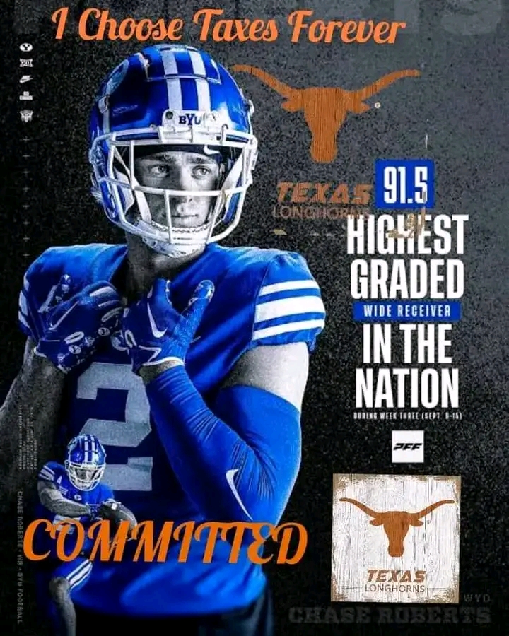 Breaking News: Texas Longhorns Land 5-Star, 91.5-Rated Wide Receiver, Boosting Offensive Future with Major Commitment.