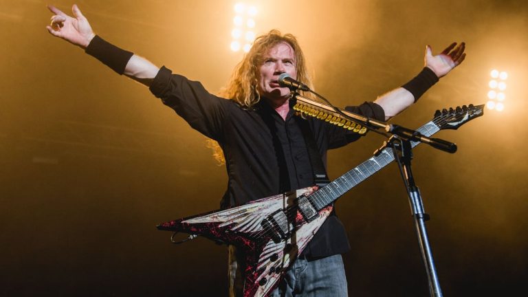 Sad news: Dave Mustaine has announced his departure due to a recent arm injury that has left him..