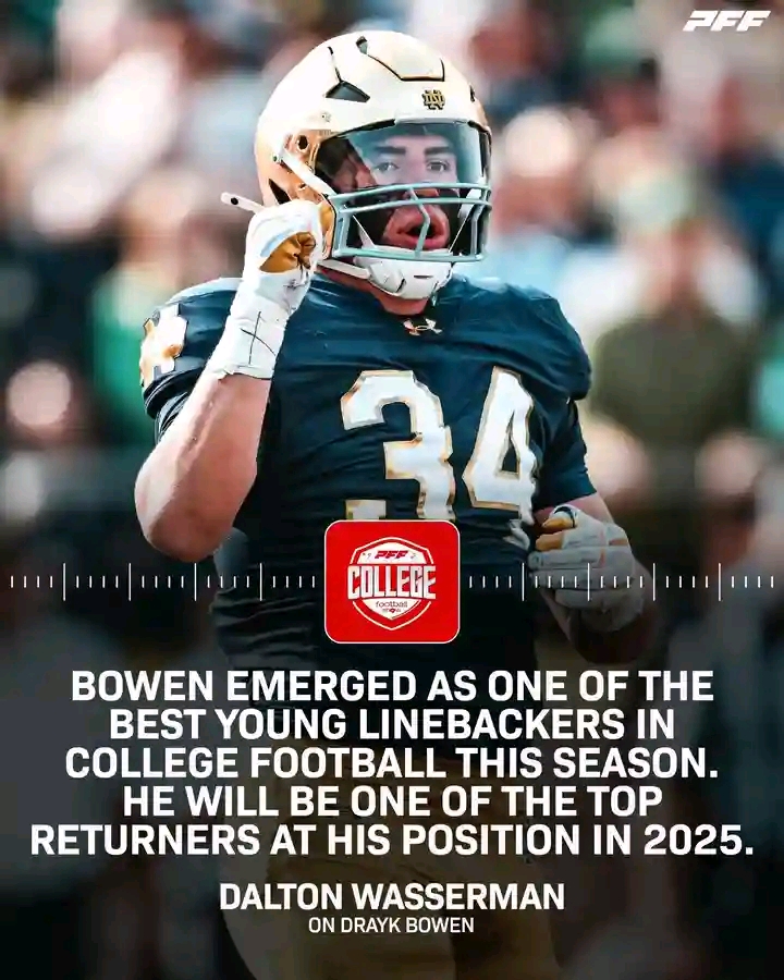 Drayk Bowen: A Rising Star for Notre Dame….