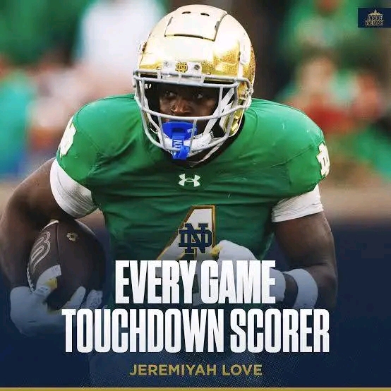 BREAKING: Jeremiyah Love Re-sign To Dame To Finishing His Career With Notre Dame….