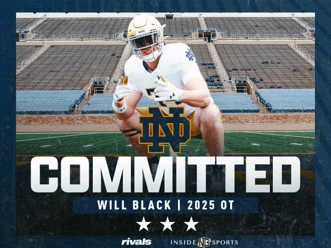 # Breaking News: OT Will Black, Son of NFL Legend, Commits to Notre Dame Football Over Georgia, Alabama and Tennessee….