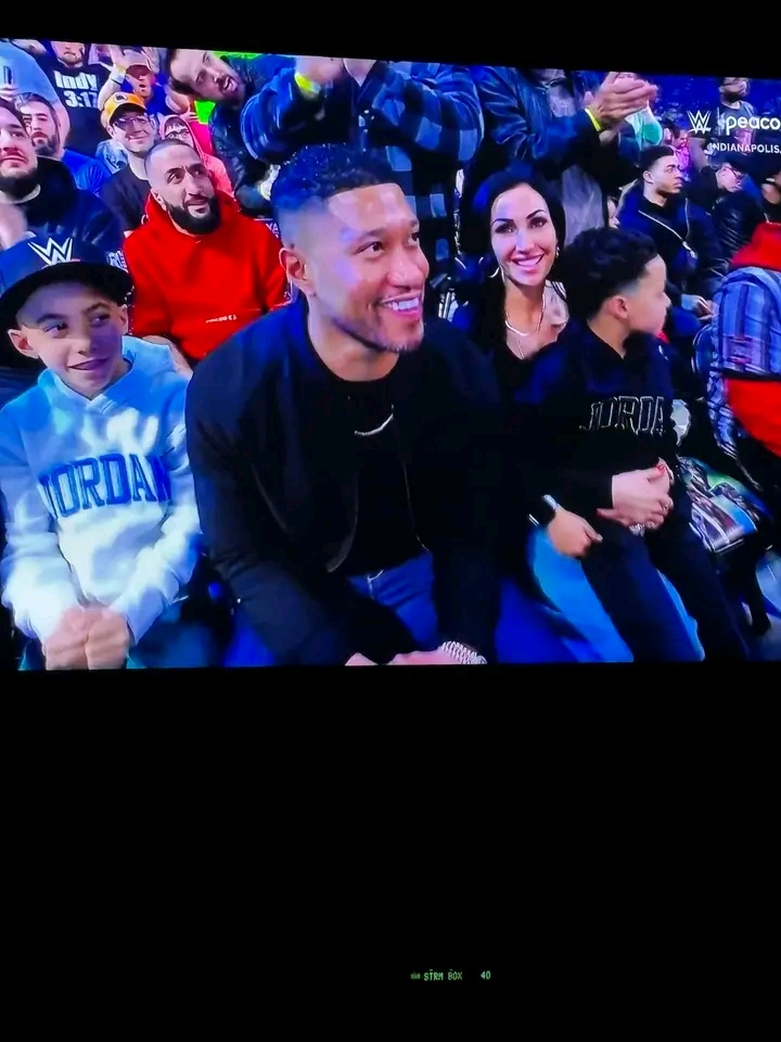 Enjoying life at the WWE Royal Rumble!