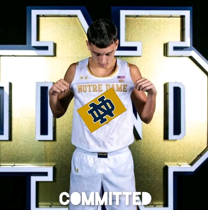 Irrish Basketball Land Five-Star Elite Recruit 2026 No.1 Player In the Country Tyran Stokes Committed To Notre Dame Over Louisville,Kentucky and Missouri…