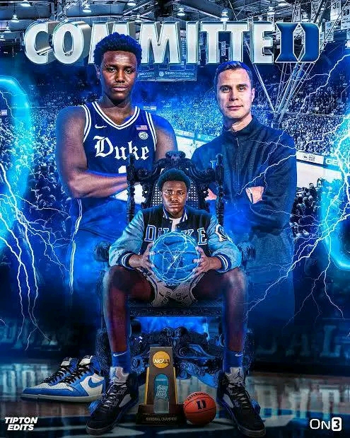 Breaking:No.1-ranked 2025 Patrick Ngongba Pledge his Commitment to Duke Blue Over Michigan….