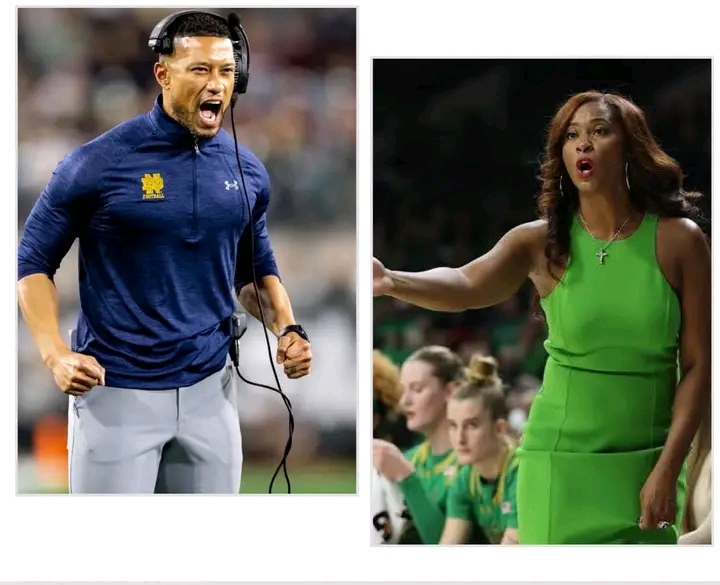 The American college having the top two football and women’s basketball teams? As a hint, both head coaches are former athletes who appear capable of competing as equals…