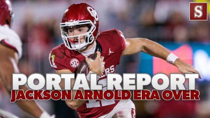 I AM LEAVING: Jackson Arnold has made announcement that he is leave the Oklahoma sooners due to.