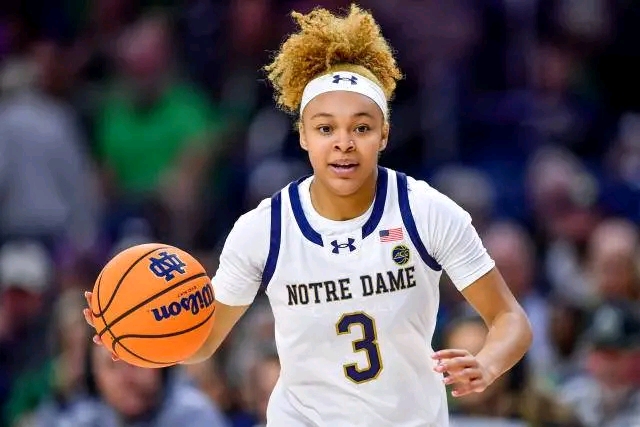 BREAKING: First Notre Dame Fighting Irish Women’s Basketball Player To Enter Hall of Fame And Have Full Documentary on Netflix – Hannah Hidalgo Makes The Difference….