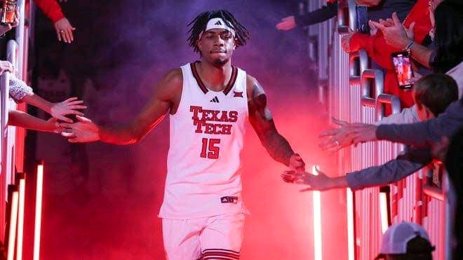 Breaking News: Texas Tech Raiders Men’s Basketball Forward JT Toppin has won the sporting news national player of the year……
