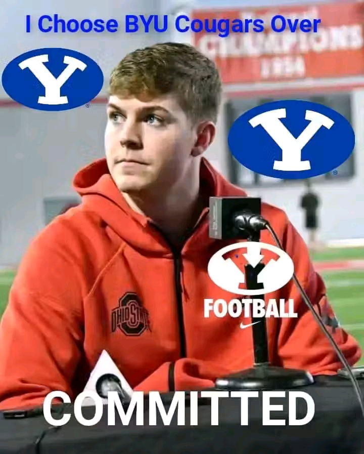 “Top 5-Star Quarterback Will Howard Decommits from Ohio State, Flips Commitment to BYU Cougars Over Georgia and Alabama – A Major Recruiting Victory for BYU”.