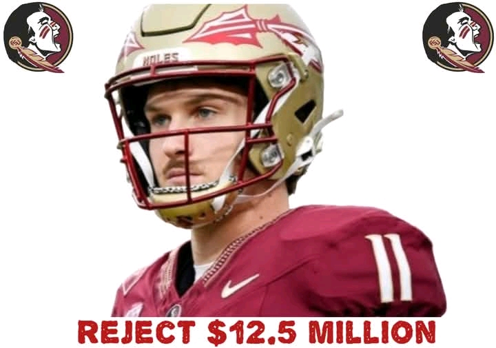 Breaking: Florida State Seminoles Most Outstanding QB Brock Glenn Reaffirms His allegiance Rejects Jaw-Dropping $12.5 Million Nil Offer from Ohio,Texas To Remain-My Mission Remains Been A Florida State Seminoles Legend….