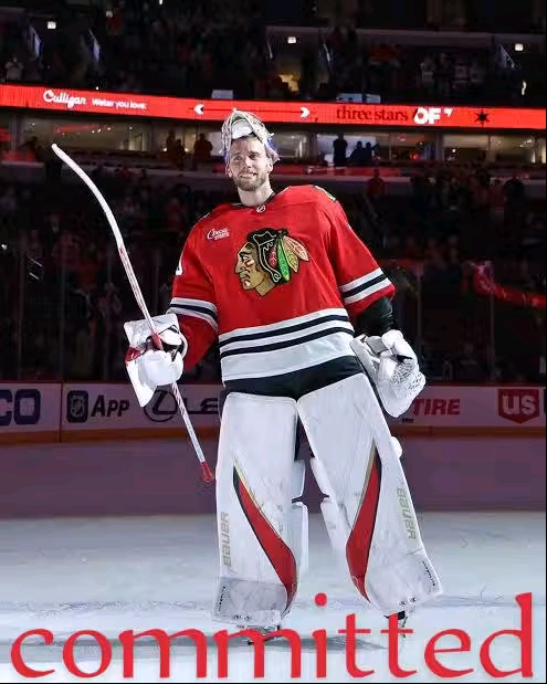 BREAKING NEWS: The 5-foot-4 centre goaltender Spencer Knight, gave five reasons on social media for his decision to leave Chicago Blackhawk ice hockey and revealed that he has committed to Colorado Avalanche…