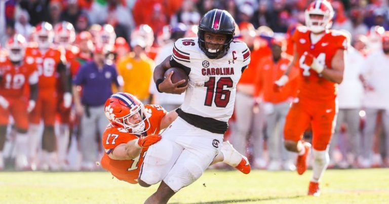 South Carolina-Clemson rivalry ranked among 2025’s best games