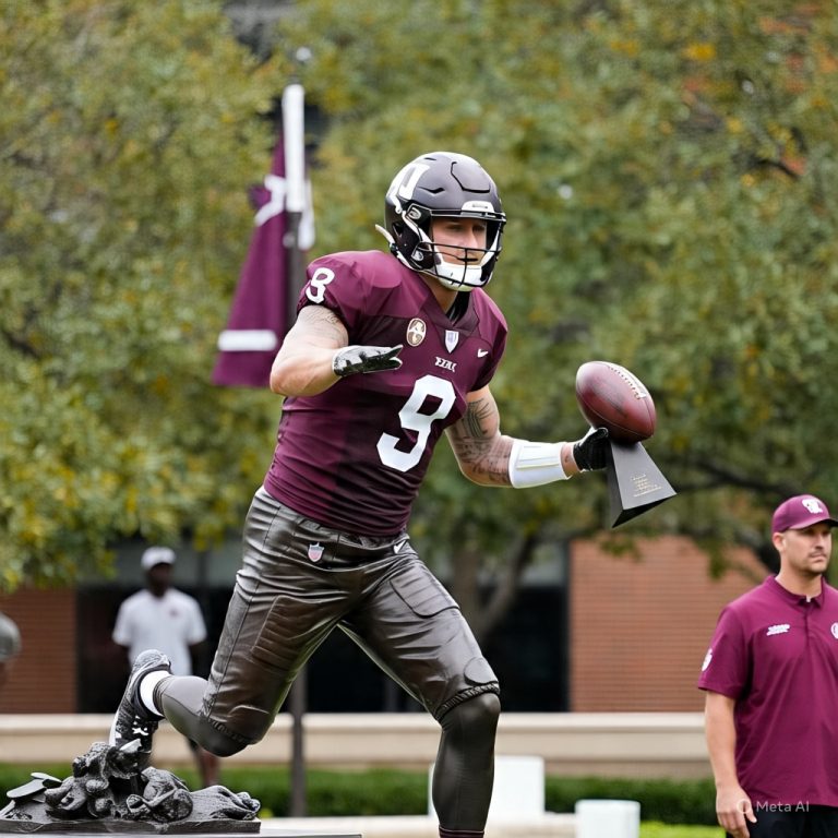 “Texas A&M Honors Johnny Manziel: Unveils Statue Commemorating His Legendary Impact and Iconic Moments in Aggies Football History……………