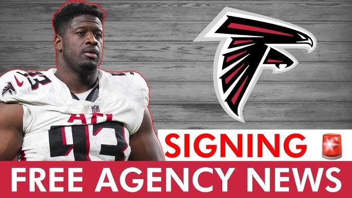 BREAKING: The Atlanta Falcons have officially secured a major defensive upgrade, completing the signing of a Pro Bowl defensive end after his shock exit from free agency………….