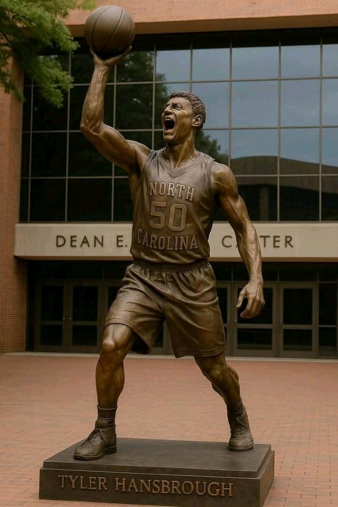 UNC to Unveil Statue of Tyler Hansbrough Outside Dean E. Smith Center: Honoring the Heart, Hustle, and Championship Spirit of a Tar Heel Legend…..Watch here >>