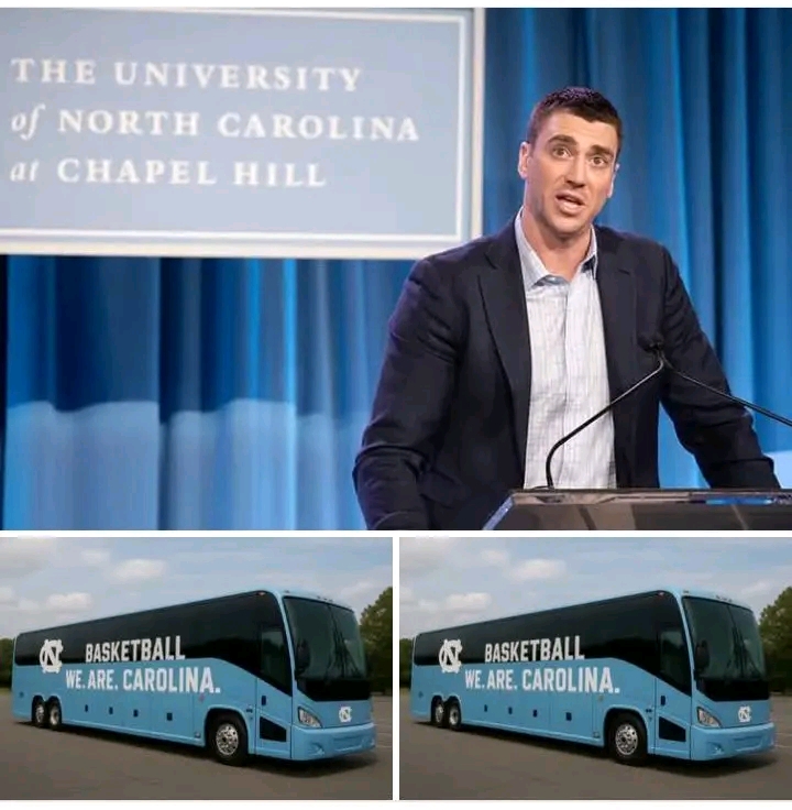 A LEGEND’S LOVE ROLLS ON:  Tyler Hansbrough’s Family Gifts UNC Basketball Two Luxury Buses in a Touching Tribute to Tar Heel Legacy!   A Gift That Moves Hearts and Heroes Alike!  In a world where loyalty often fades, one family’s love for their alma mater shines brighter than ever. When the Hansbrough family decided to honor Tyler’s legacy, they didn’t just donate — they delivered emotion on wheels, driving Carolina pride into the future with grace and gratitude……..