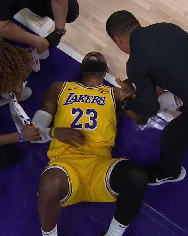 BREAKING NEWS: LeBron James has collapsed and the doctors reported that he cannot play for the next six months. The future of the club is at stake the coach said.