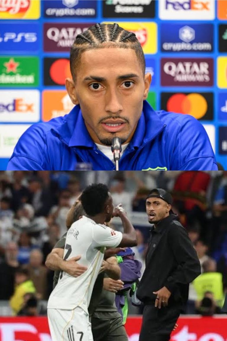 BREAKING NEWS:Raphinha took it personal and send a terrifying message to Vinicius jr after El Clasico storm.