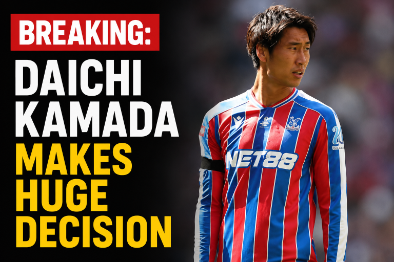 OFFICIAL – Daichi Kamada made a BIG ANNOUNCEMENT following an Emotional Message — CRYSTAL PALACE FANS STILL IN SHOCK. The QUESTION still remains WHY?!